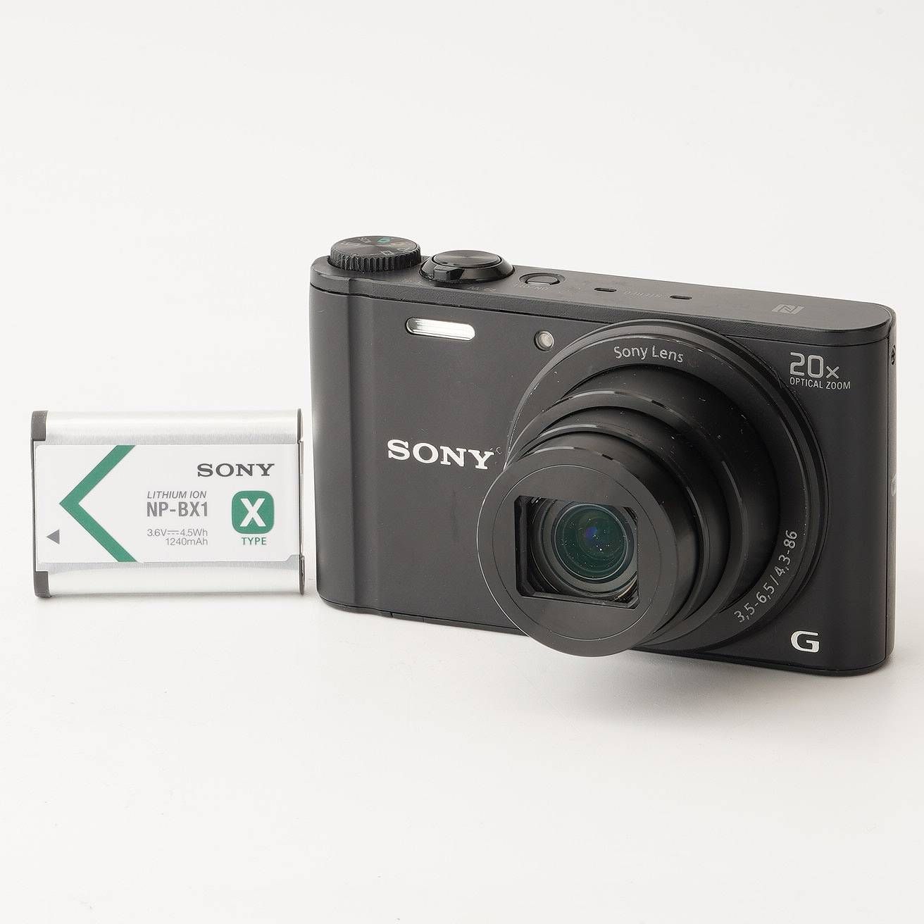 ソニー Sony サイバーショット Cyber-shot DSC-WX350 ブラック 20x 光学ズーム