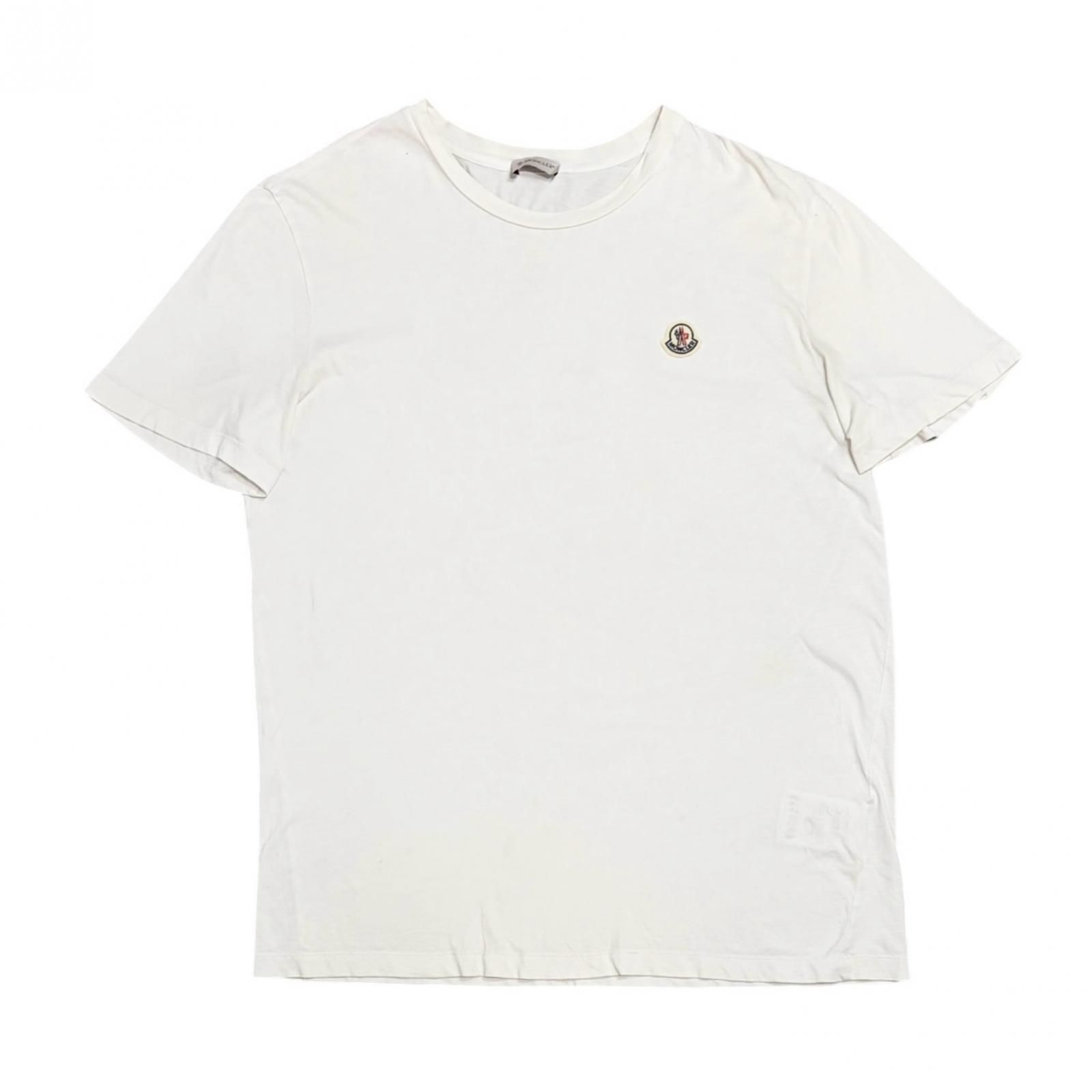 MONCLER/XL/ホワイト /半袖Tシャツ /型番G20918C00055829H8-人気・送料無料