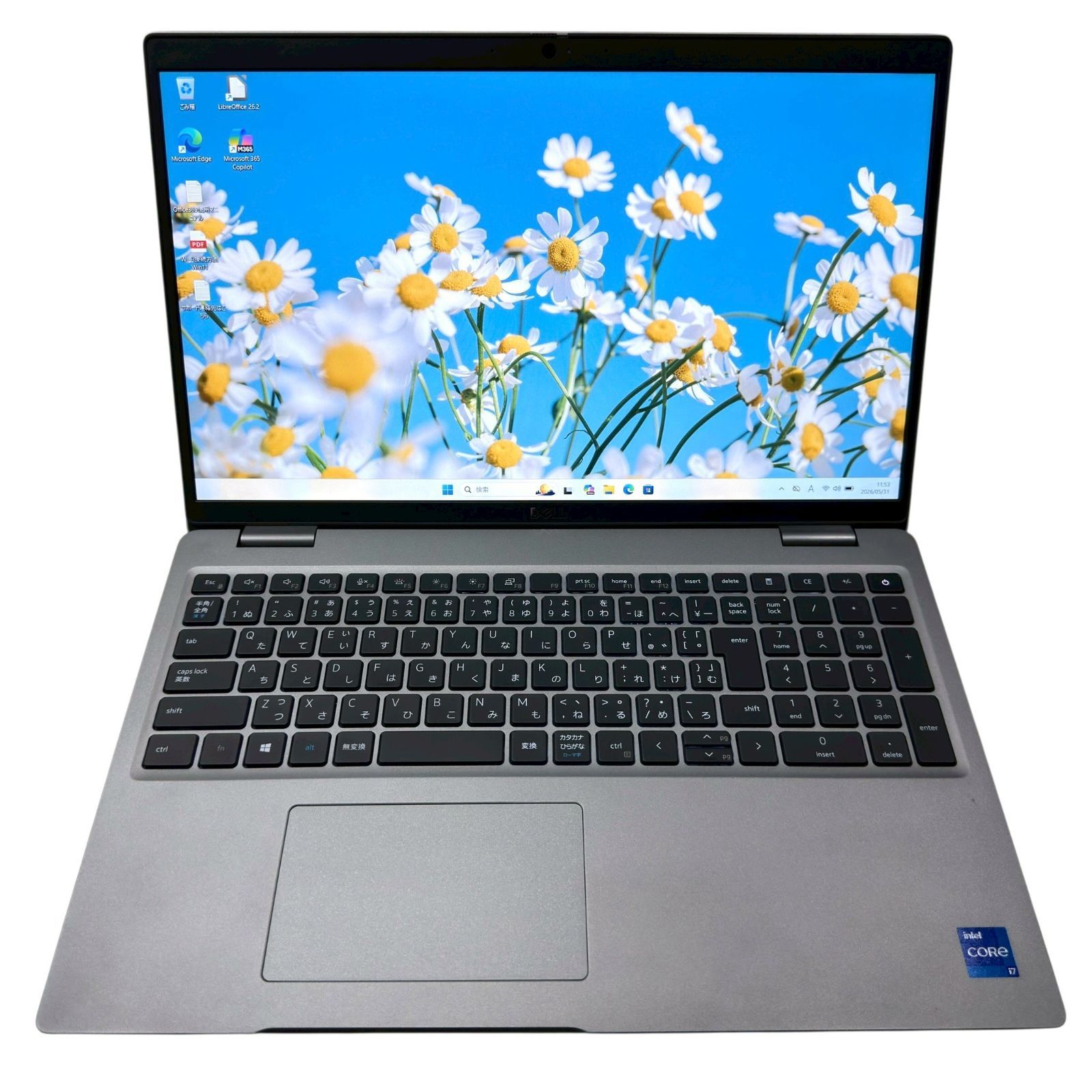 美品】DELL Latitude 5520 第11世代 Core i7 メモリ16GB SSD512GB 15.6