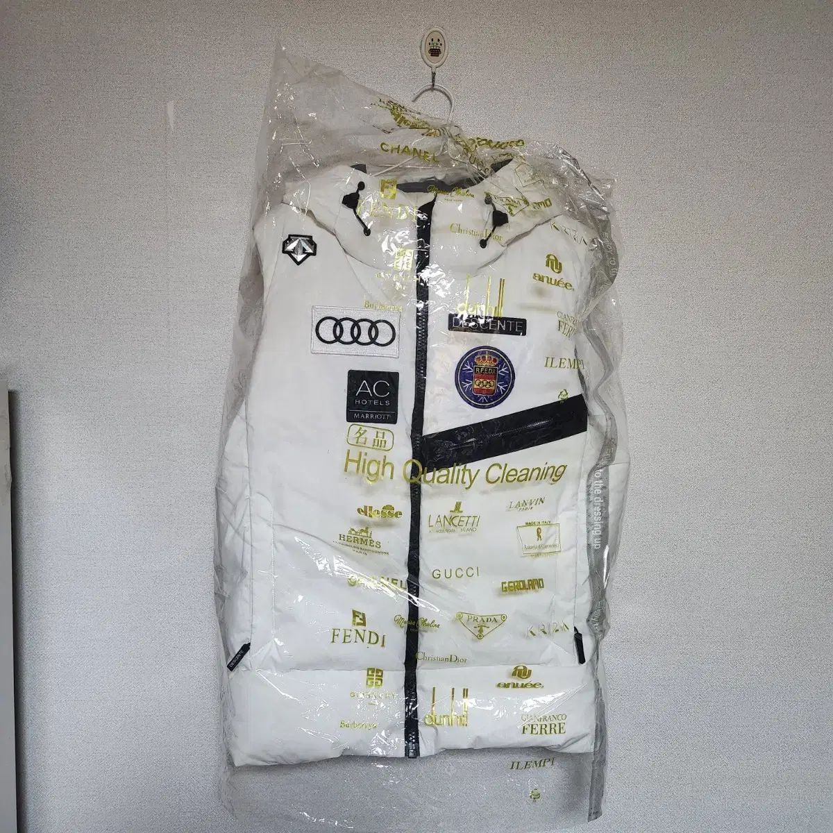 クリーニング済 DESCENTE スキーチーム ダウン ベスト 100