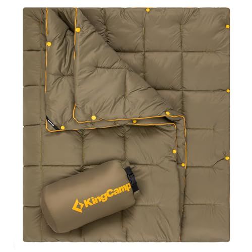 ☆新品☆KingCamp ブランケット キャンプ マルチブランケット ひざ掛け 防寒 耐久 軽量 コンパクト 撥水加工 丸洗い可 収納ケース付き アウトドア テント泊用 登山 キャンプ 車中泊 オフイス 自宅 冷房対策 2562deb9
