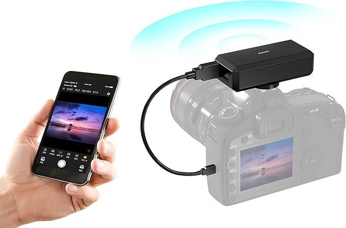 CF102ワイヤレスリモートカメラコントローラー、タブレット、iPhone、PC、またはTV（カメラは含まれていません）で即座にワイヤレスでキャプチャおよび送信