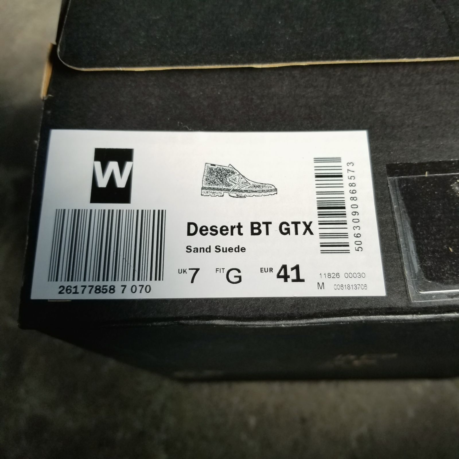 Clarks Desert BT GTX Sand Suede 7 クラークス デザートブーツ 