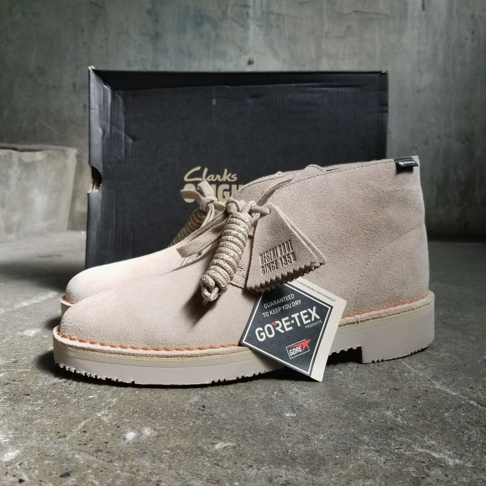 Clarks Desert BT GTX Sand Suede 7 クラークス デザートブーツ 