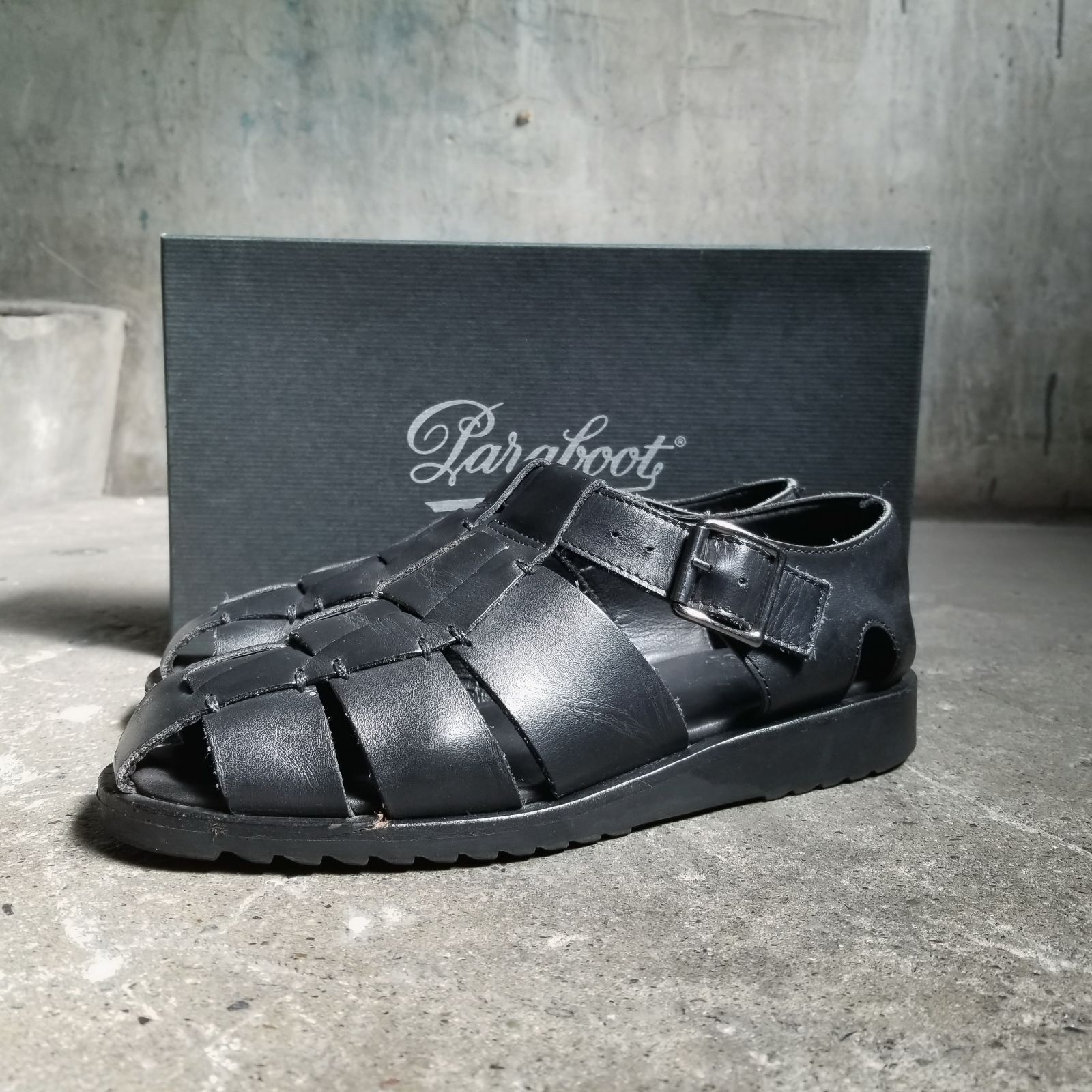 Paraboots PACIFIC 39 パラブーツ パシフィック ブラック グルカ