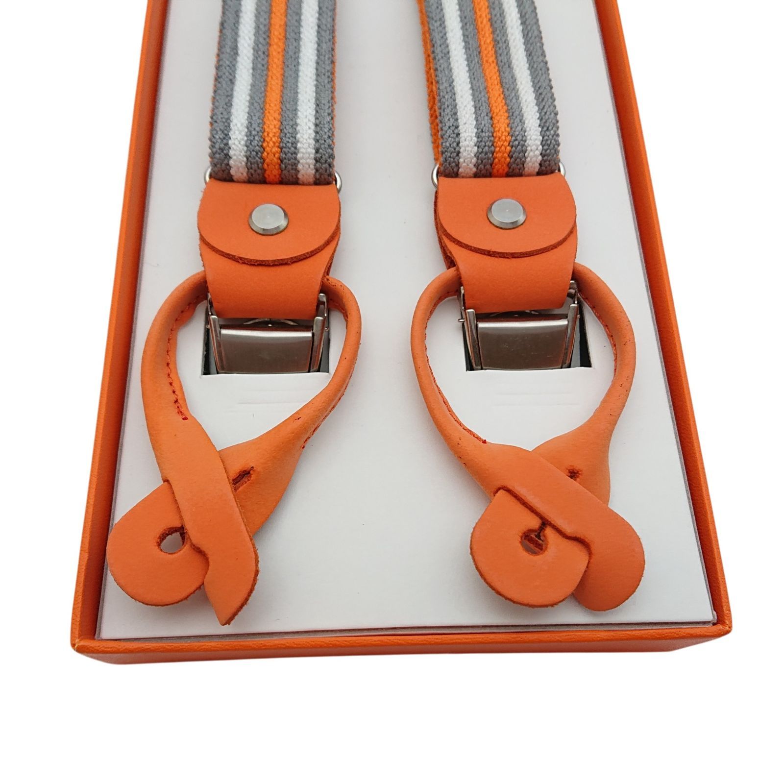☆美品☆エルメス HERMES サスペンダー 美品】HERMES エルメス 銀座店オープン記念 サスペンダー Bretelles