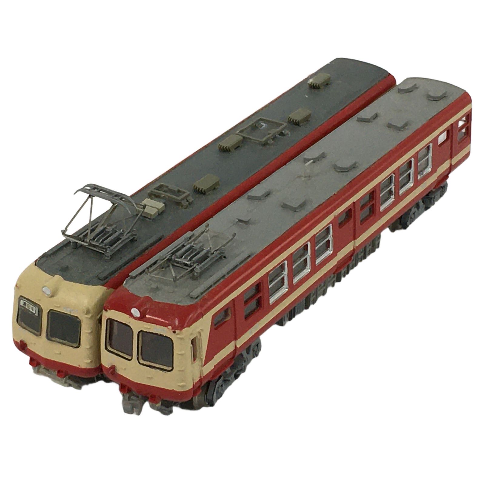 グリーンマックス 長野電鉄 2500系 赤ガエル キット組立 2両セット Nゲージ 鉄道模型 ジャンク N11303796