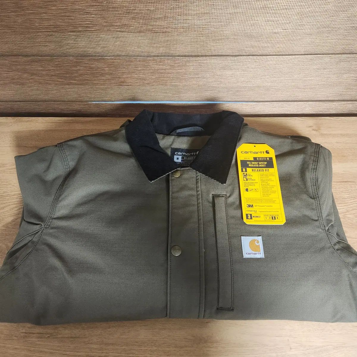 Carhartt カーハート 103372 フール SWING コールドウェル キルティング 안감 ジャケット M サイズ