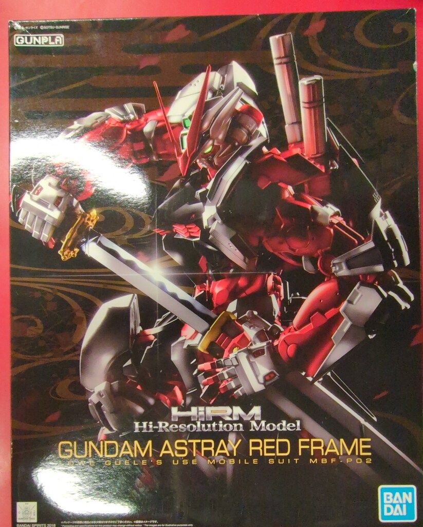 バンダイ HiRM ガンダムアストレイレッドフレーム 1/100　機動戦士ガンダムSEED ASTRAY