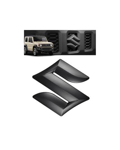 新型ジムニー スズキデザイン エンブレム JB64/JB74専用 Sエンブレム 外装アクセサリー 飾り 原ロゴ取り外し不要 保護フィルム 無損取り付け キズ防止 汚れ防止 フィット感 高光沢度 原車データ 取り付け簡単(沖縄・離島の方不可) 9e26cf5b