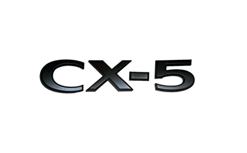 マットブラック 新型CX-5(KF/後期 Newモデル) カーネームエンブレム(沖縄・離島の方不可) a3b8b3e7