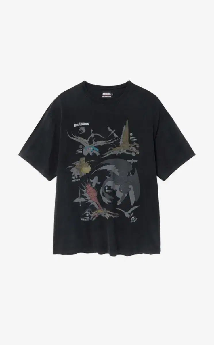 ハッチングルーム ドラゴンディフュージョン Tシャツ 4