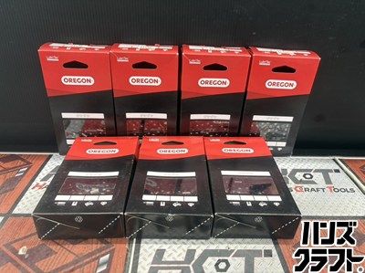 ■【保管品】OREGON オレゴン 21×72 21BPX-72E ソーチェーン7個セット チェーンソー替え刃【ハンズクラフト宮崎新名爪店】