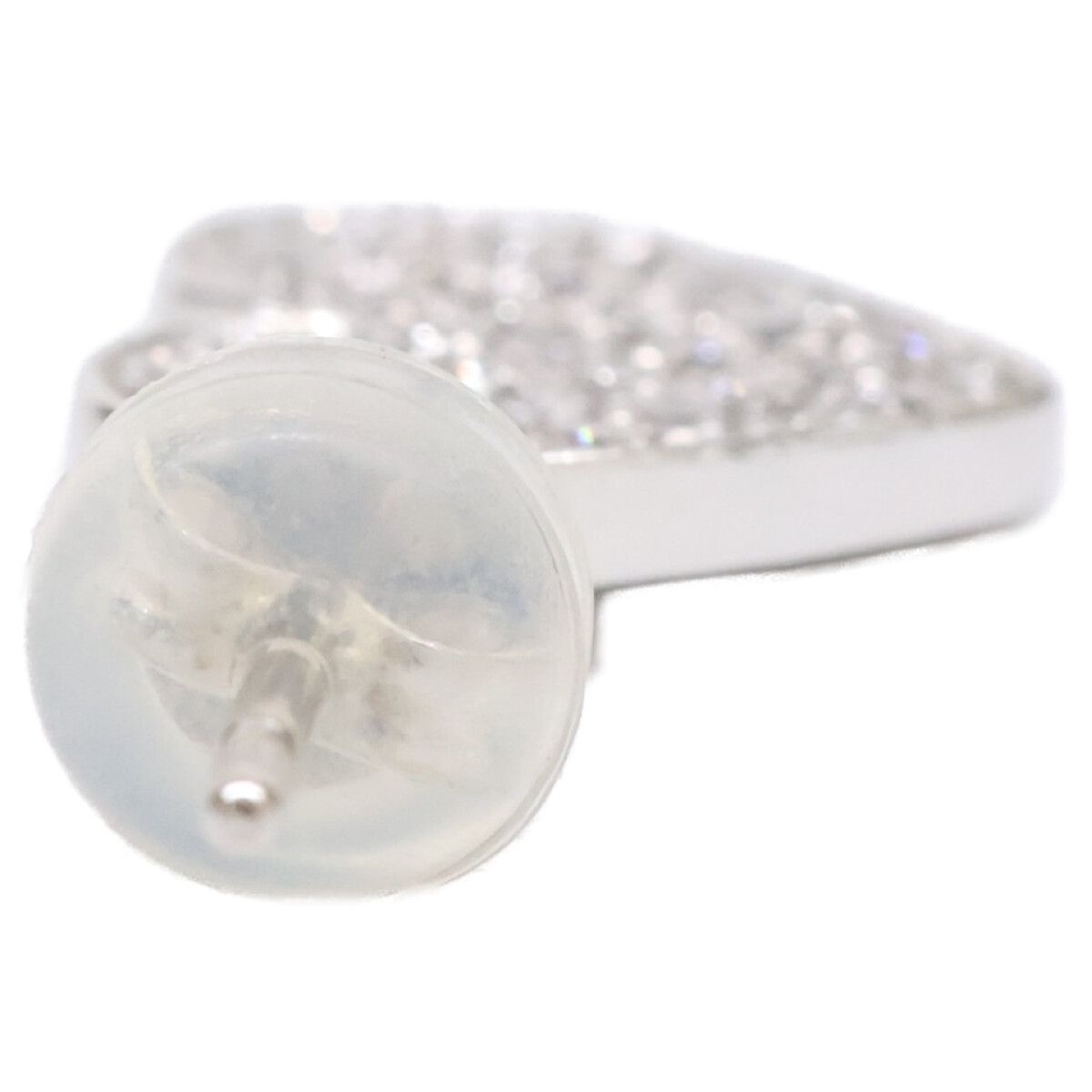 Bijou de M ビジュードエム MIO HARUTAKA K18WG メレダイヤモンド 0.16ct ハート横向き 左針 Bijou de M ビジュードエム MIO HARUTAKA K18WG メレダイヤモンド 0.16ct ハート横向き 左針