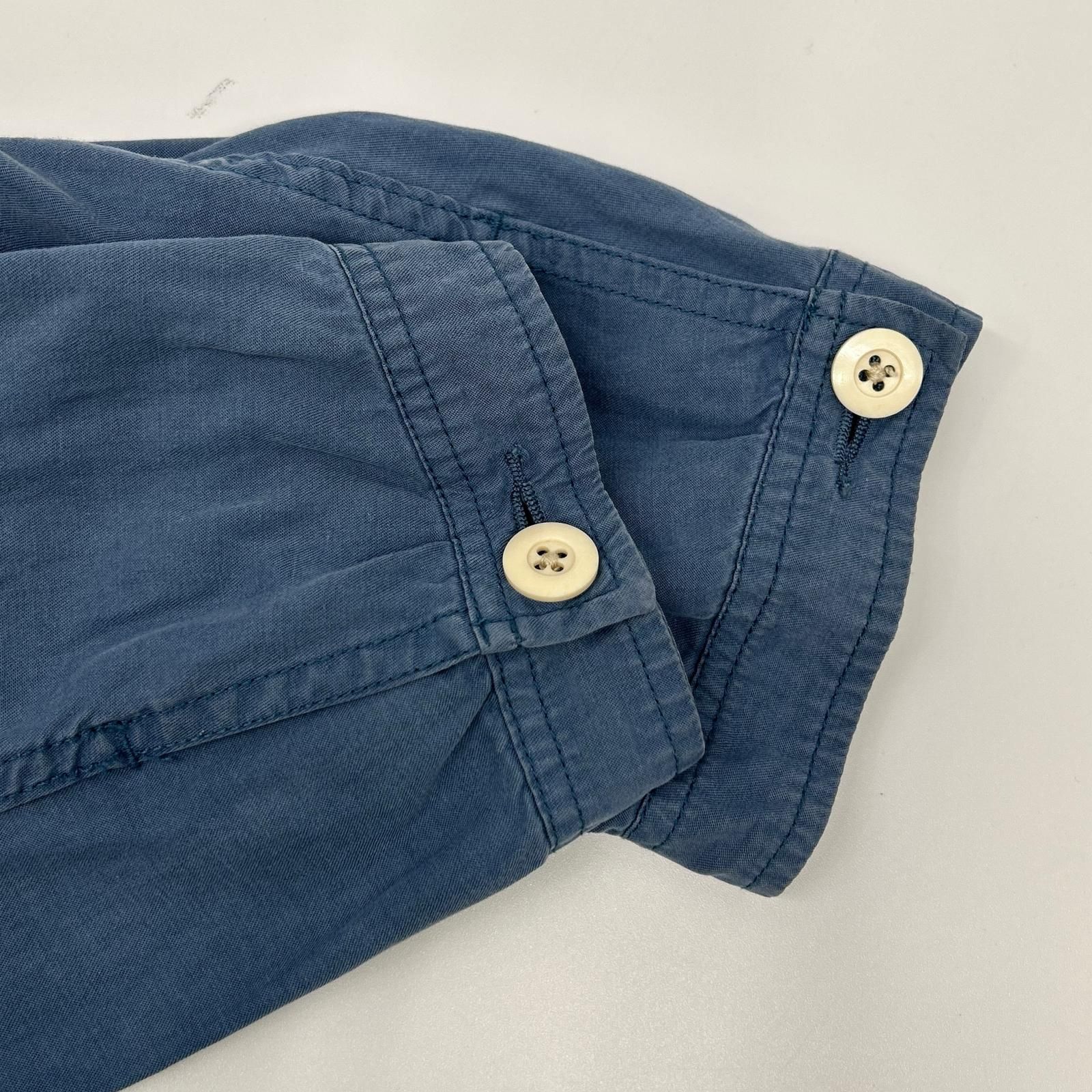 Porter Classic ポータークラシック ブルー 8B シャツジャケット X L