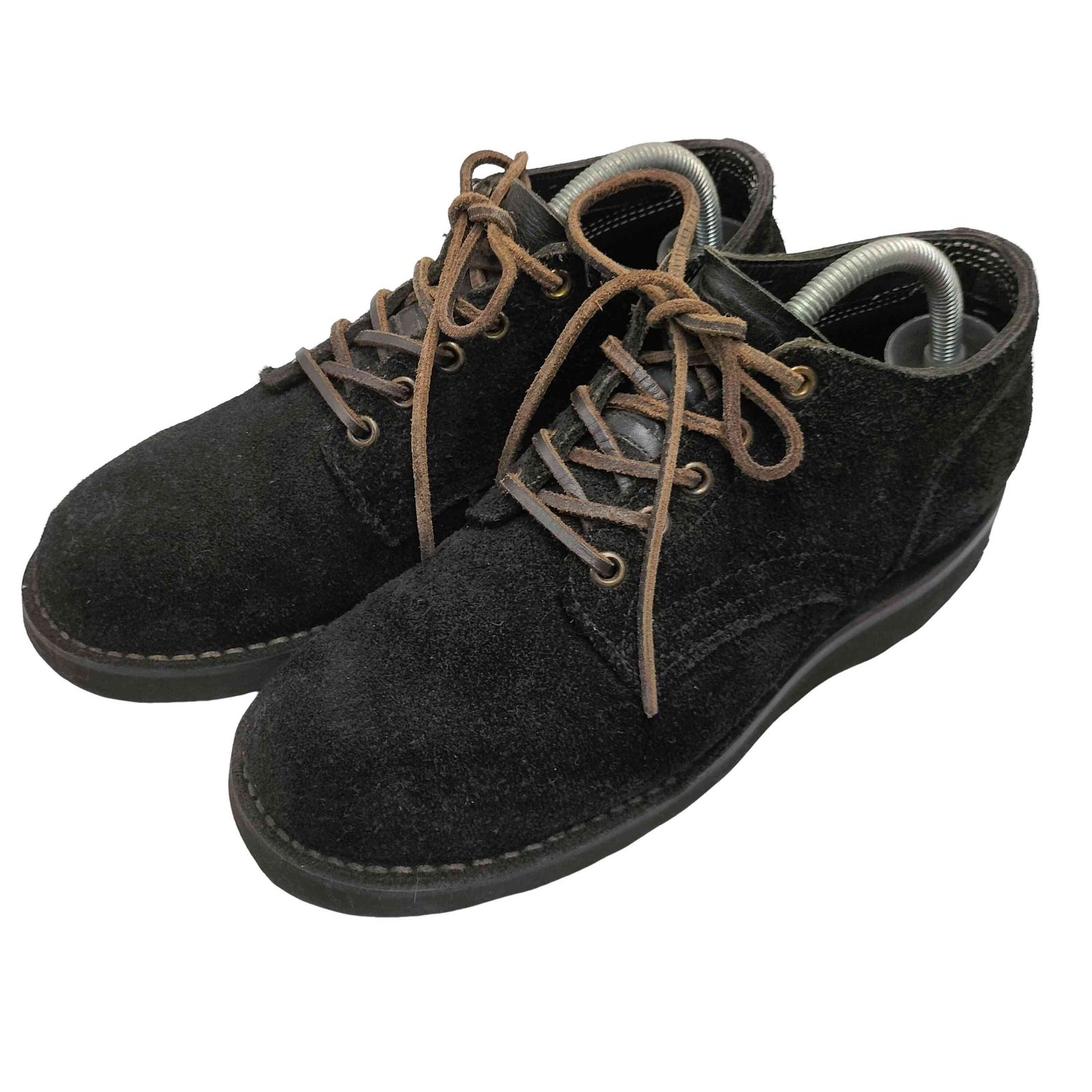 ユーズドフルギ USED古着 {{HATHORN BOOTS}} MACHINE OXFORD SHOES ラフアウト スウェード レザー ブーツ メンズ 7 1/2 E