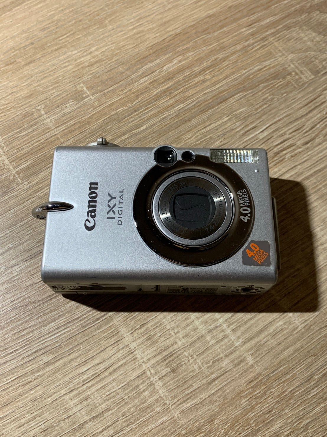 1107 Canon IXY DIGITAL 450 シルバー デジカメ 動作確認済み 【ネ】