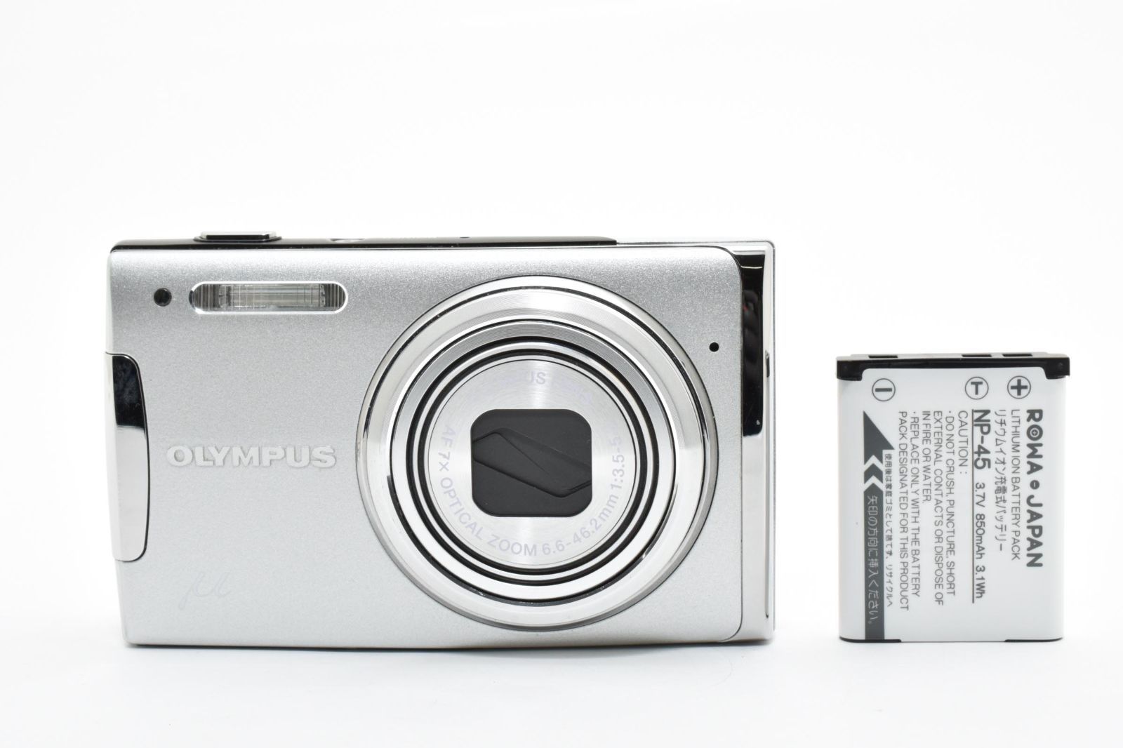 美品✨ OLYMPUS μ 1060 シルバー ☆極上品☆ オリンパス OLYMPUS μ1060 シルバー コンパクトデジカメ