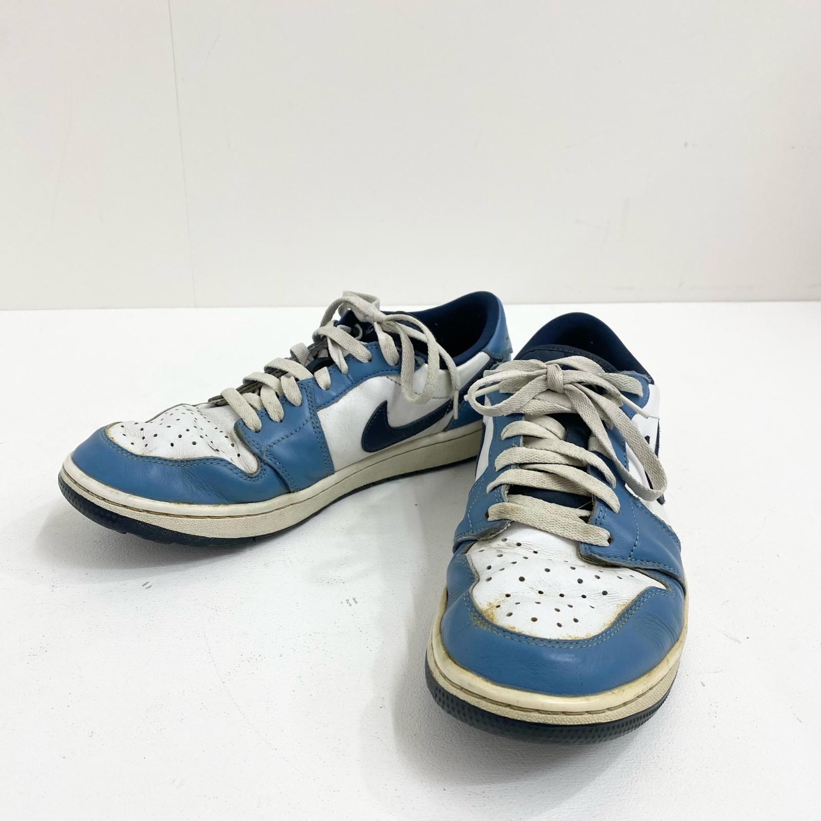 【加古川店】 中古 NIKE | ナイキ Air Jordan 1 Low Golf'Aege Storm' 28㎝ エアジョーダン ゴルフシューズ インソールダメージ大 DD9315-115 【427】