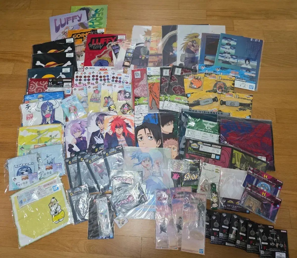 一番くじ 下位賞 まとめ売り (ONE PIECE, NARUTO -ナルト-, 呪術廻戦 など)