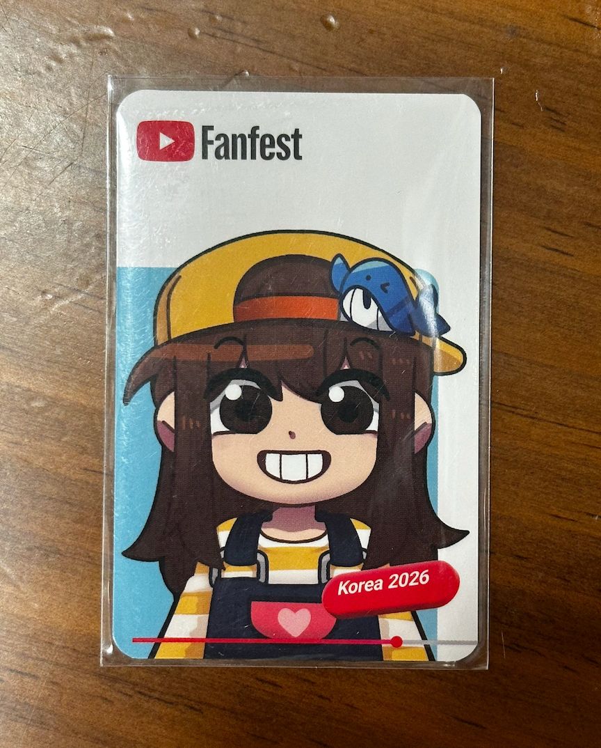 チャムトゥル Youtube ファンフェスト トレカ