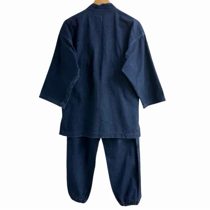 玄照堂藍染め作務衣 - 竹虎四代目がゆく！ 笹倉玄照