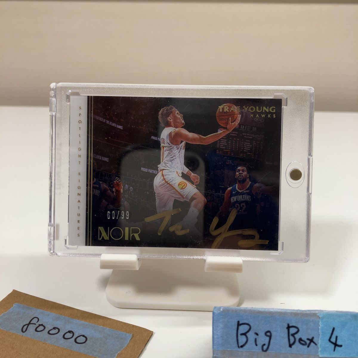 Panini 2019-20 Noir Trae Young | Edition eBay #46 Association 