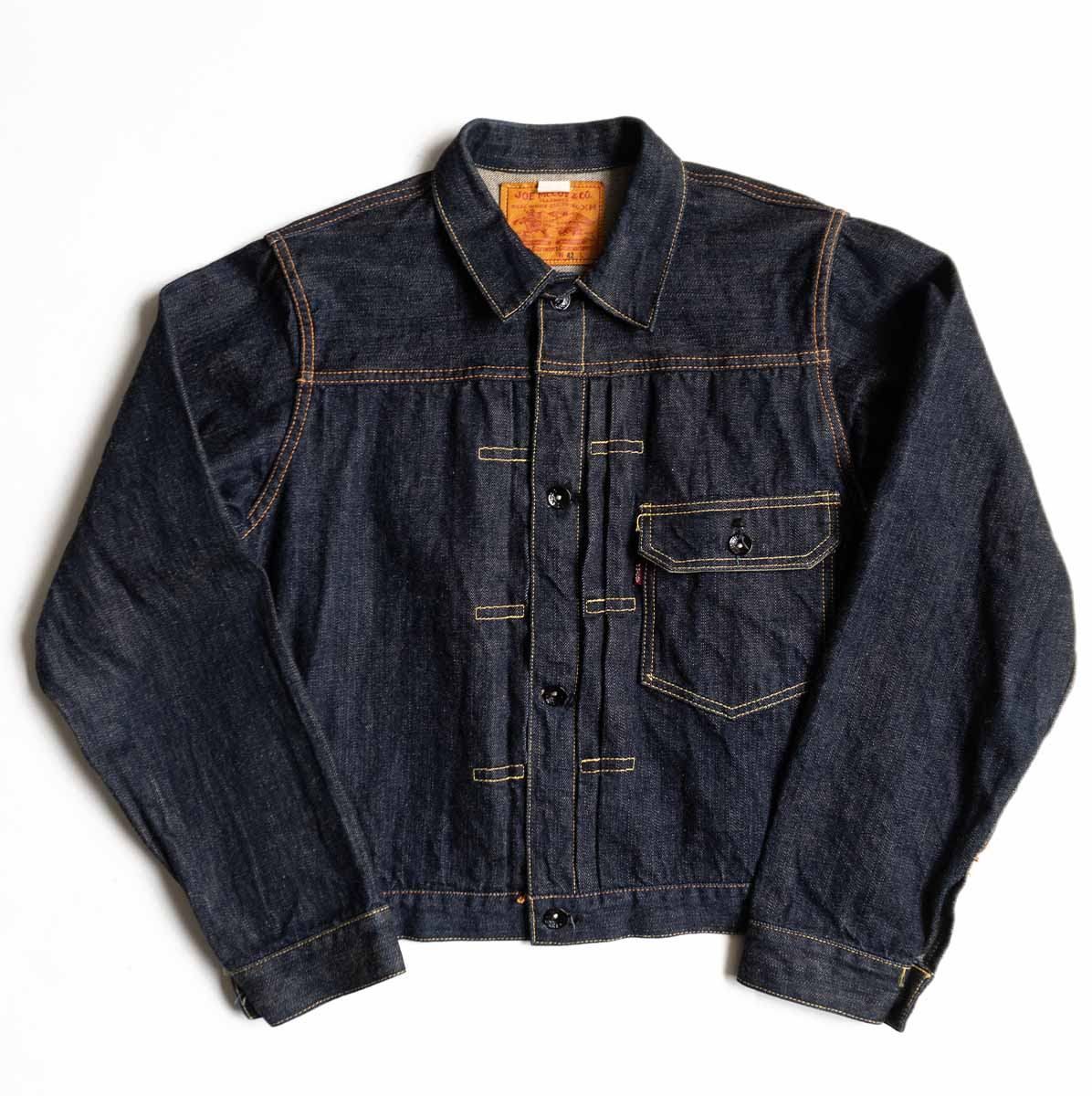 JOE McCOY CATTLE DRIVE BRAND デニムジャケット 42 美品/濃紺】JOE McCOY【LOT:921 1ST デニム ジャケット】 42 ジョー