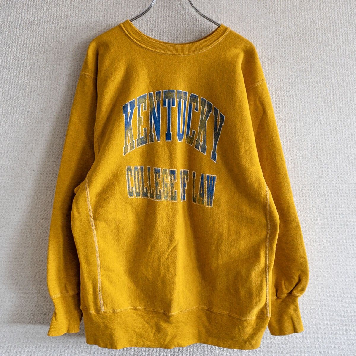 【90s/USA製】CHAMPION【REVERSE WEAVE リバースウィーブ スウェット】XL マスタード チャンピオン トレーナー 26050751 14,212円
