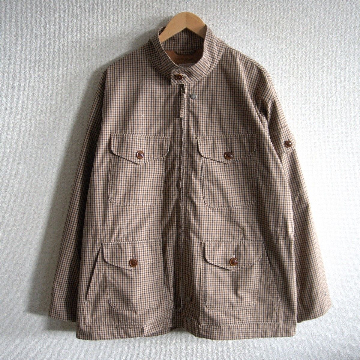 【美品/FOUR CLIMES】BARACUTA【24SS フィールドジャケット】 M イタリア製 バラクータ s2605148