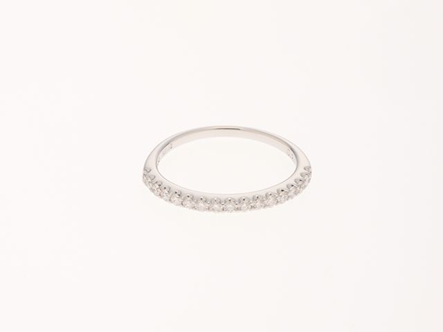 JEWELRY ジュエリー ジュエリー K18WG/D0.28ct/約1.9g/約12号　2141300475209　【205】 貴金属･宝石 リング・指輪 K18ホワイトゴールド K18WG 12号 ホワイトゴールド レディース【中古】