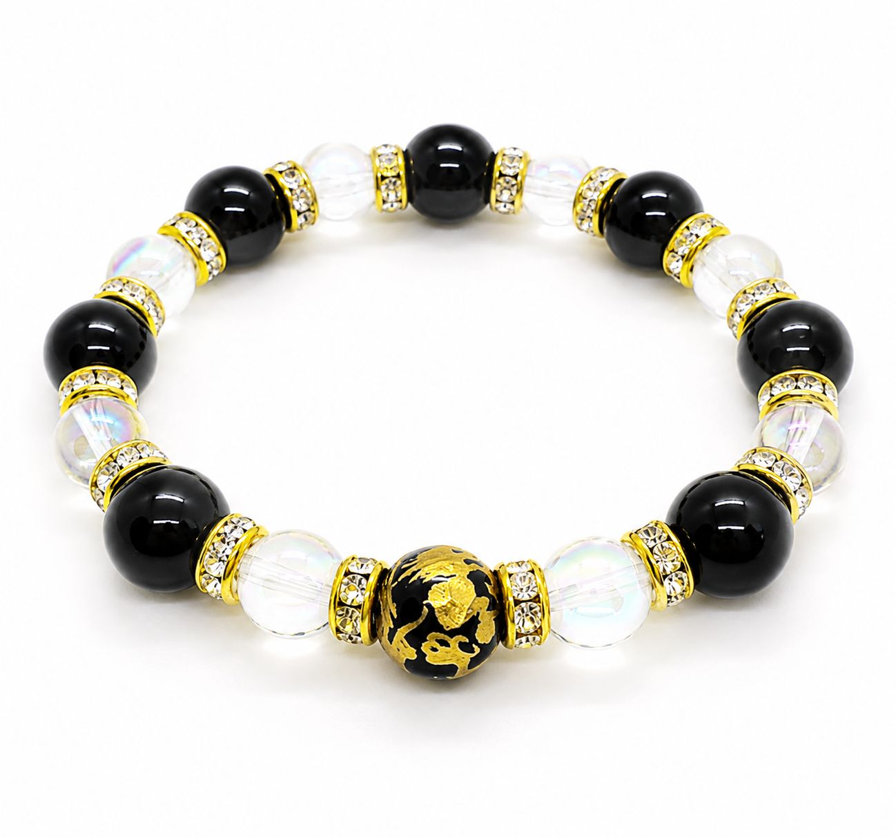 ✶Spiritual Powerstone✶ 【龍神ブレスレット『黒龍』】 <開運・浄化・仕事運・勝負運向上・厄除け> |龍神の加護を宿す守護の天然石ブレスレット ✶Spiritual Powerstone✶ 【龍神ブレスレット『黒龍』】 <開運・浄化・仕事運・勝負運向上・厄除け> |龍神の加護を宿す守護の天然石ブレスレット