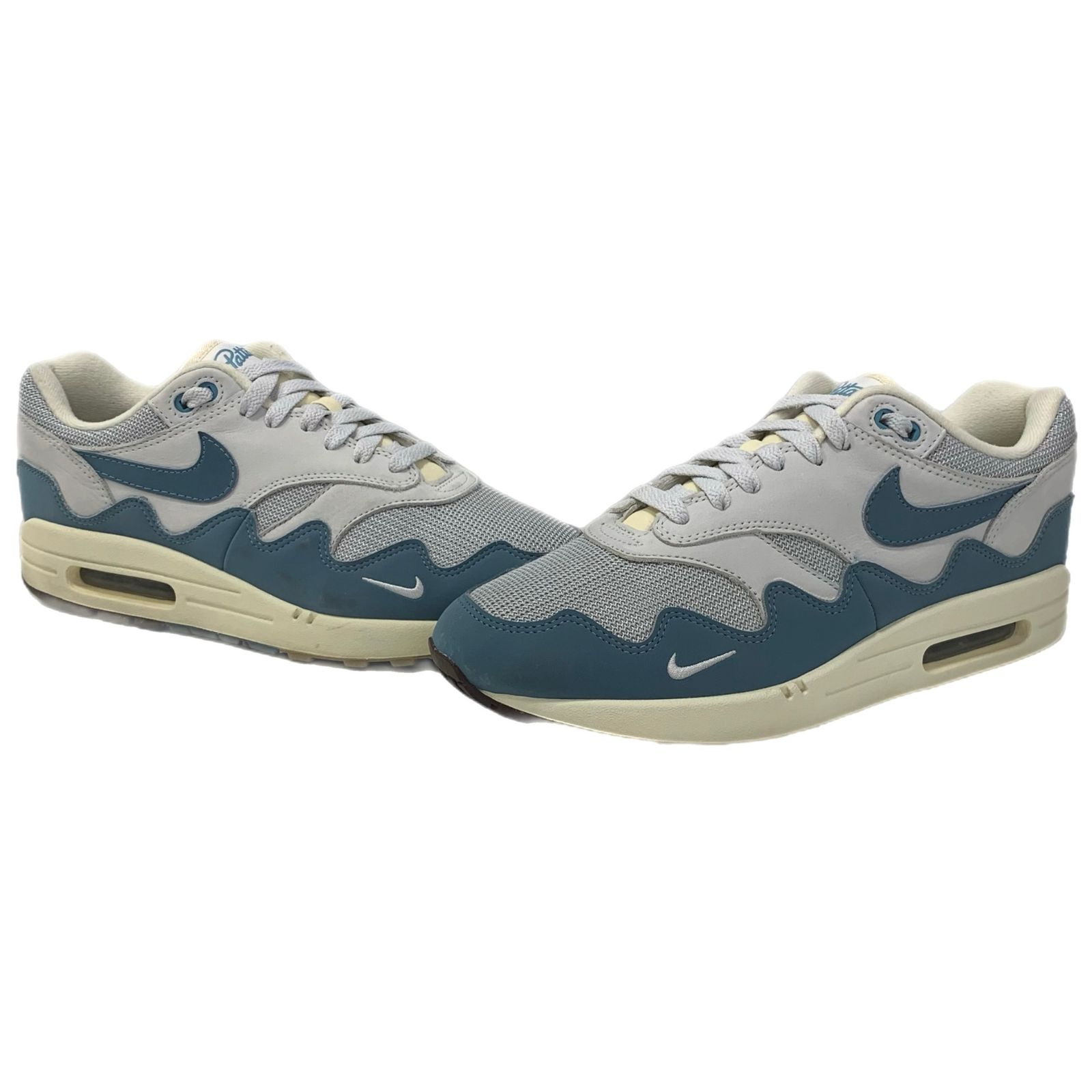 ナイキ NIKE パタ Patta コラボ エアマックス1 Air Max 1 DH1348-004 メンズ靴 スニーカー ブルー 28cmサイズ 201-shoes1757