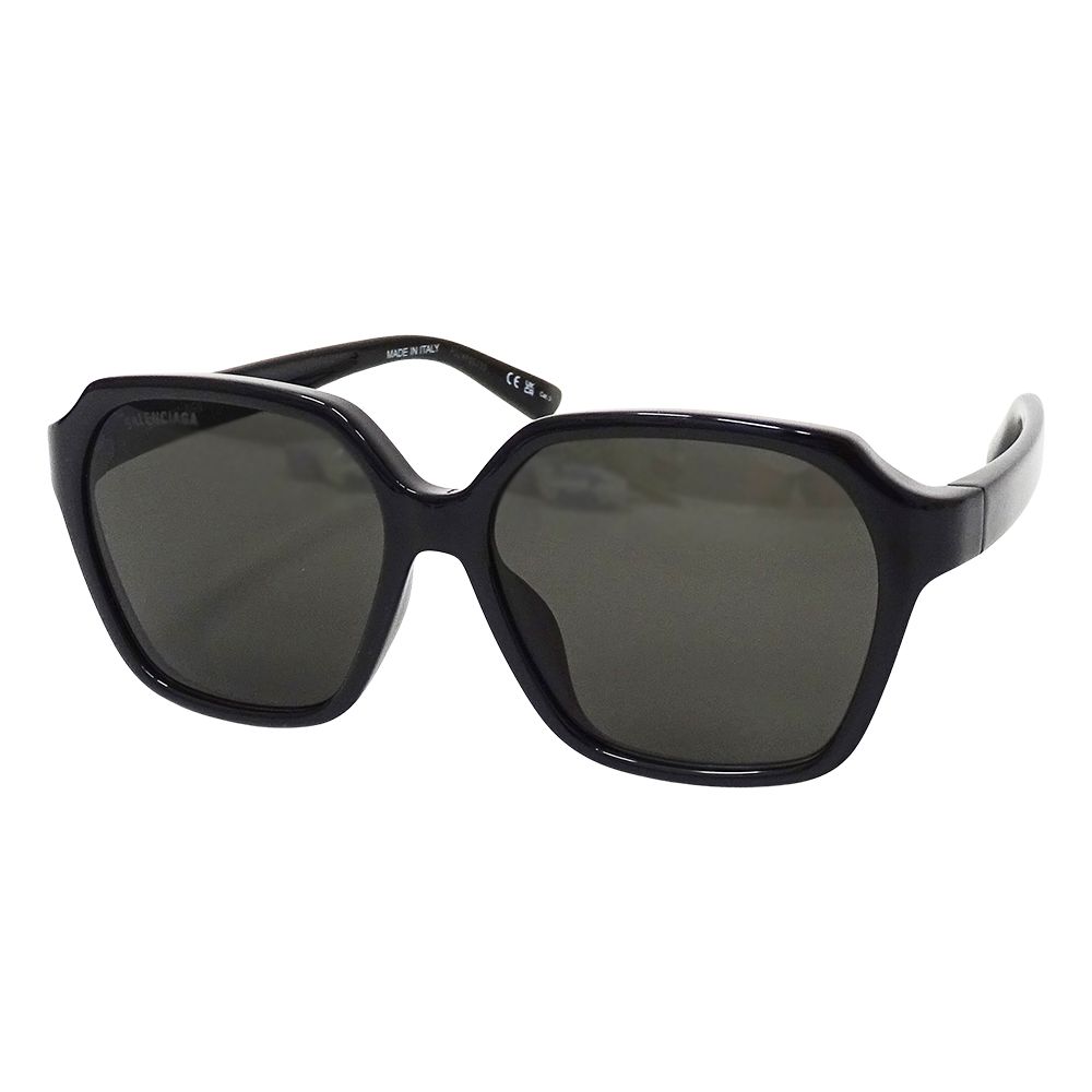 バレンシアガ BALENCIAGA サングラス レディース ブランド ブラック BB0153SA サイズ58□115 140 夏物 おしゃれ かっこいい 【中古】