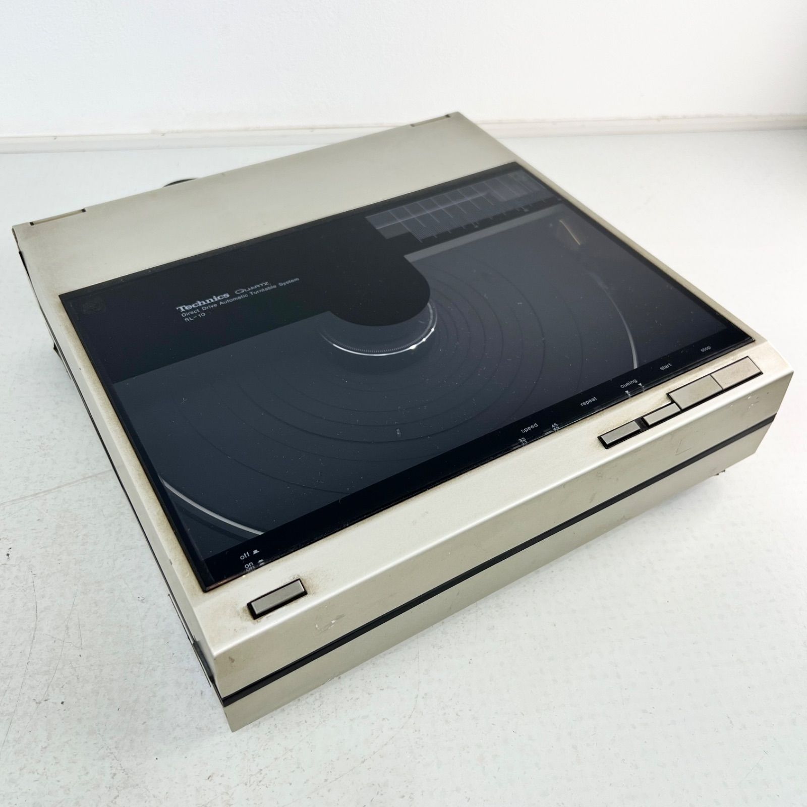 【通電確認済】Technics SL-10 レコードプレーヤー ケース付き