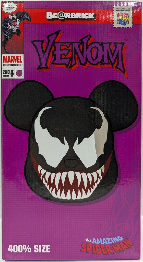 MEDICOMTOY BE@RBRICK VENOM 400% - メルカリ