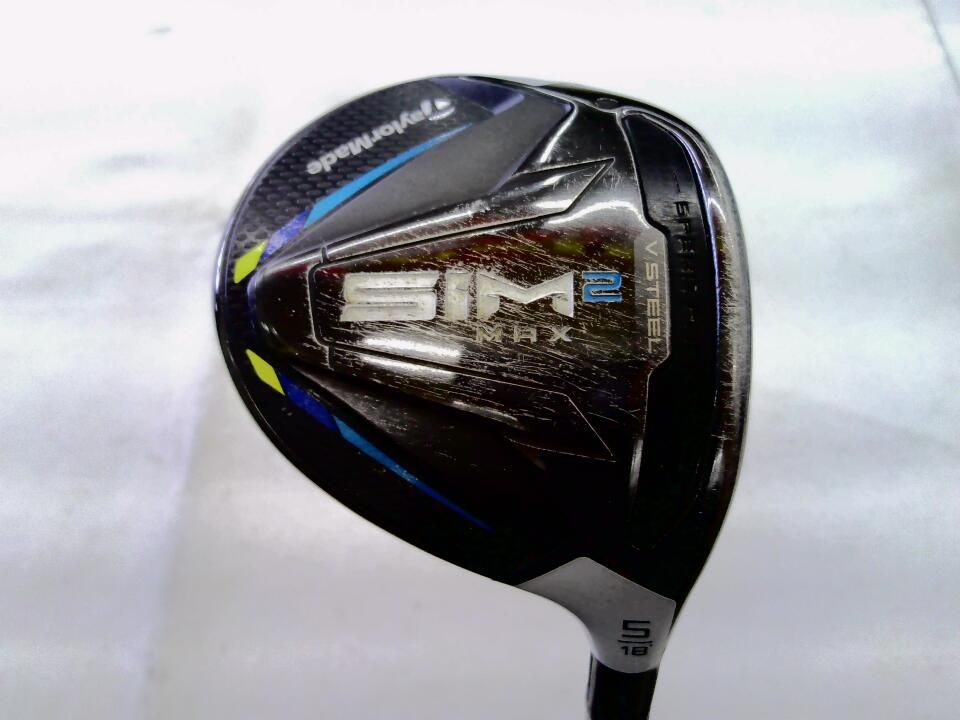 テーラーメイド　SIM2 MAX　18度　TENSEI BLUE TM50(SIM2)　SRフレックス　フェアウェイウッド　中古　ゴルフドゥ！湘南茅ヶ崎R1号店【最短即日発送】