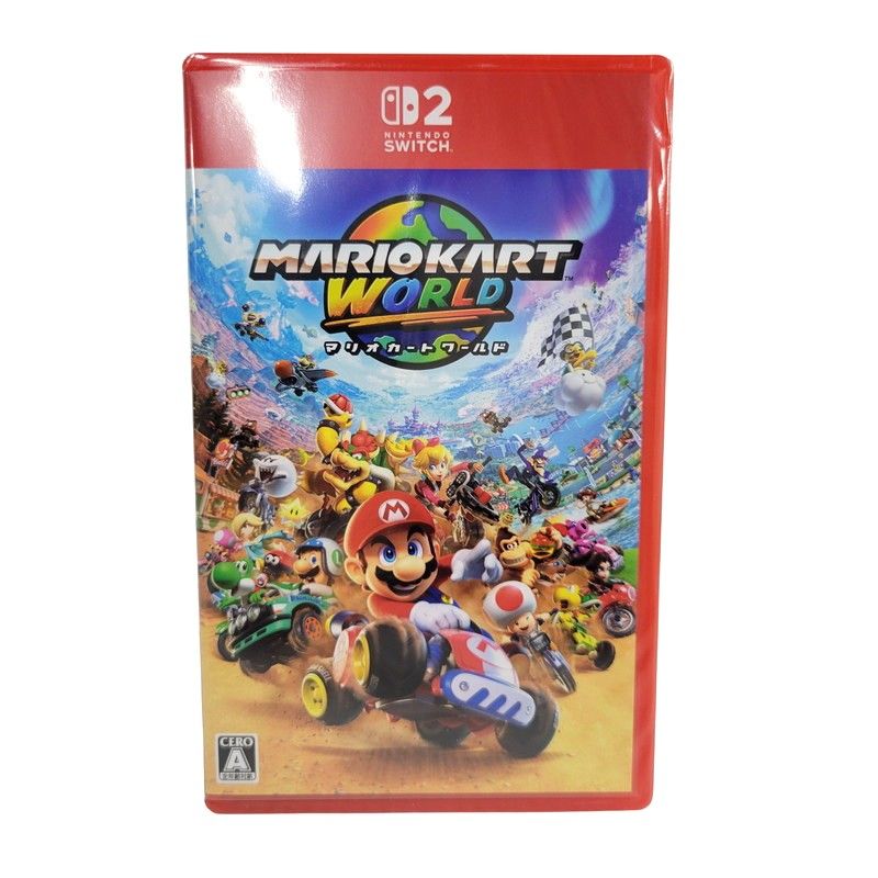 【中古美品】 【未開封】【ゲーム】マリオカート ワールド CERO区分_A 全年齢対象 Nintendo Switch 2 任天堂 スイッチ2 ソフト 【029-260531-as-01-izu】