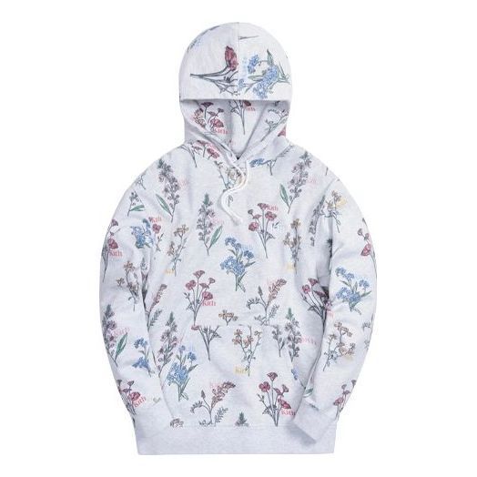 KITH 総柄 パーカー 花柄 ホワイト S キス KH2624 - メルカリ