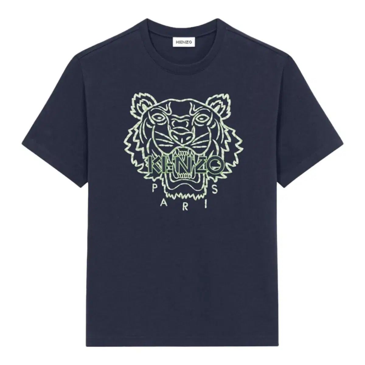 KENZO タイガー 刺繍 半袖 Tシャツ ネイビー 11,783円