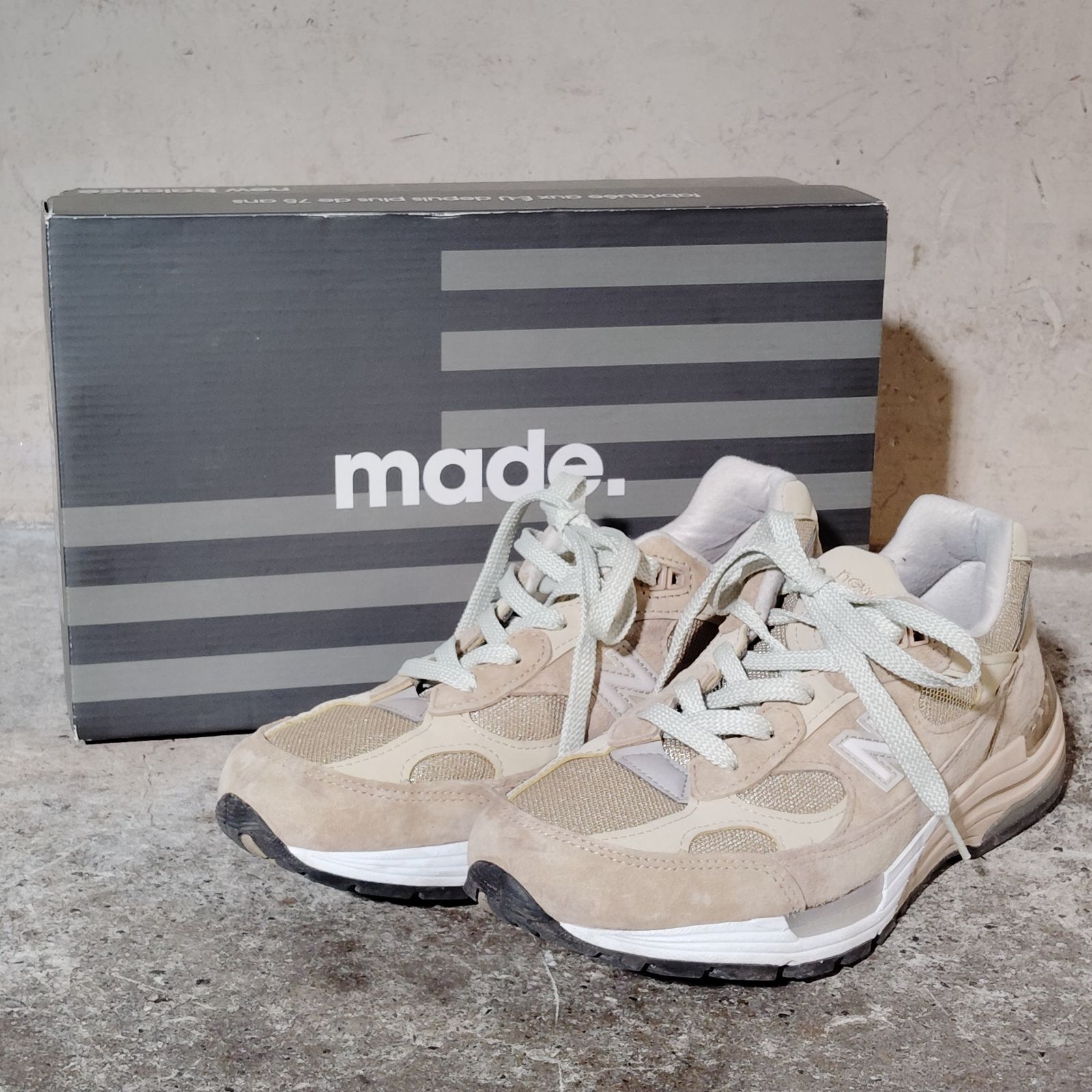 New Balance M992TN TAN スニーカー 992 ベージュ 25.5cm 