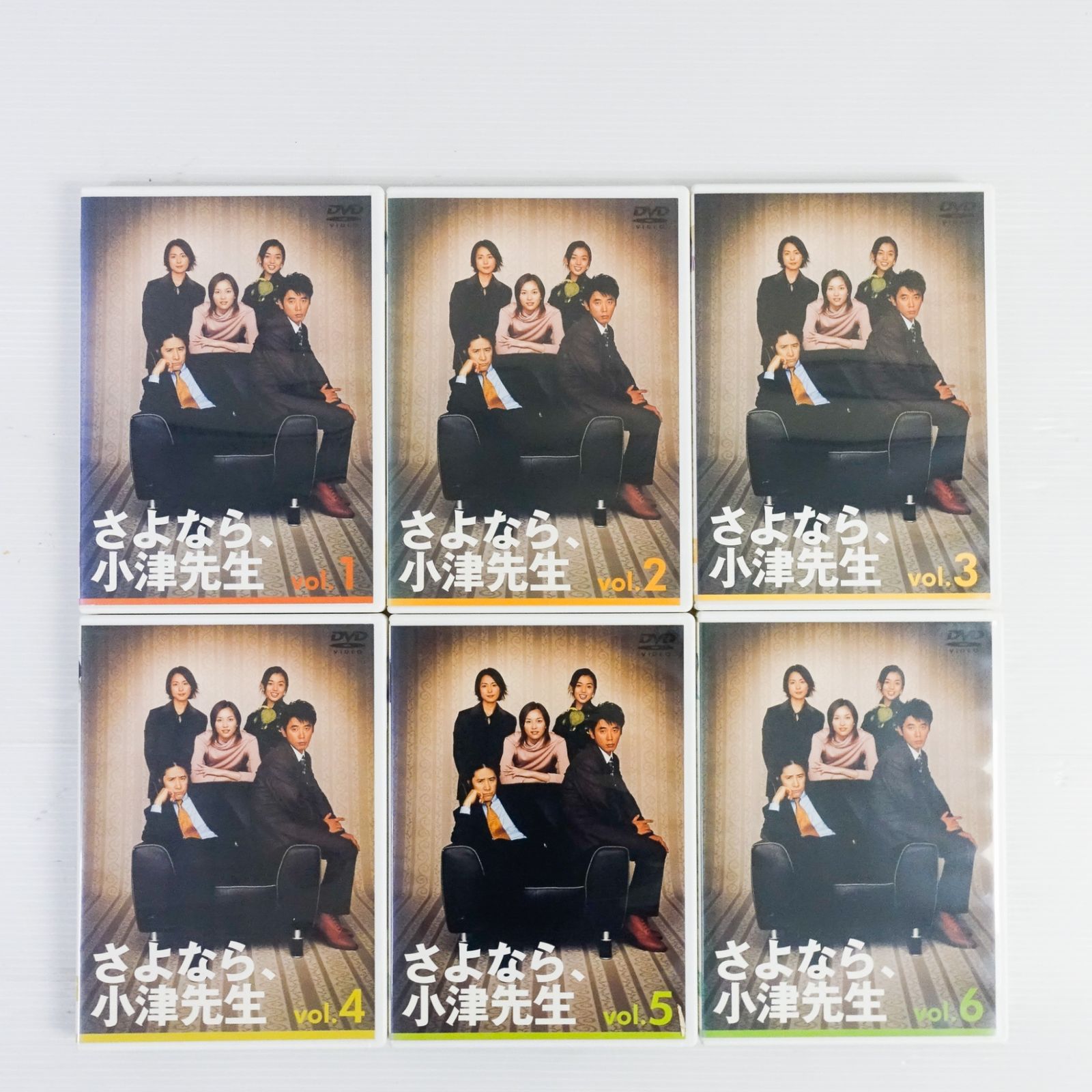 K850 さよなら、小津先生 DVD 1〜6巻 全巻 セット 田村正和 ユースケサンタマリア 瀬戸朝香 西田尚美 京野ことみ 小日向文世