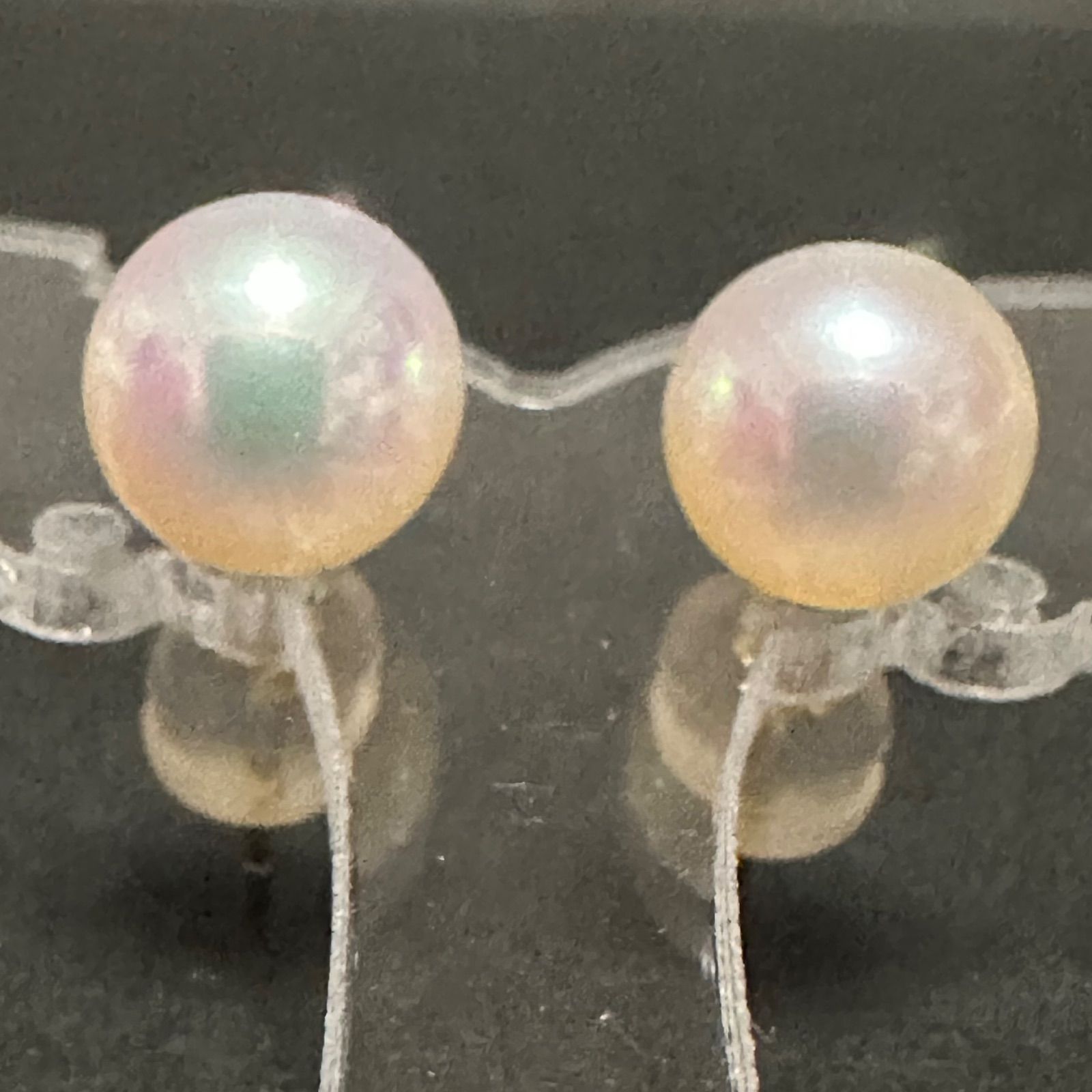 極美品 ミキモト MIKIMOTO ピアス アコヤパール アコヤ真珠 本真珠 750 