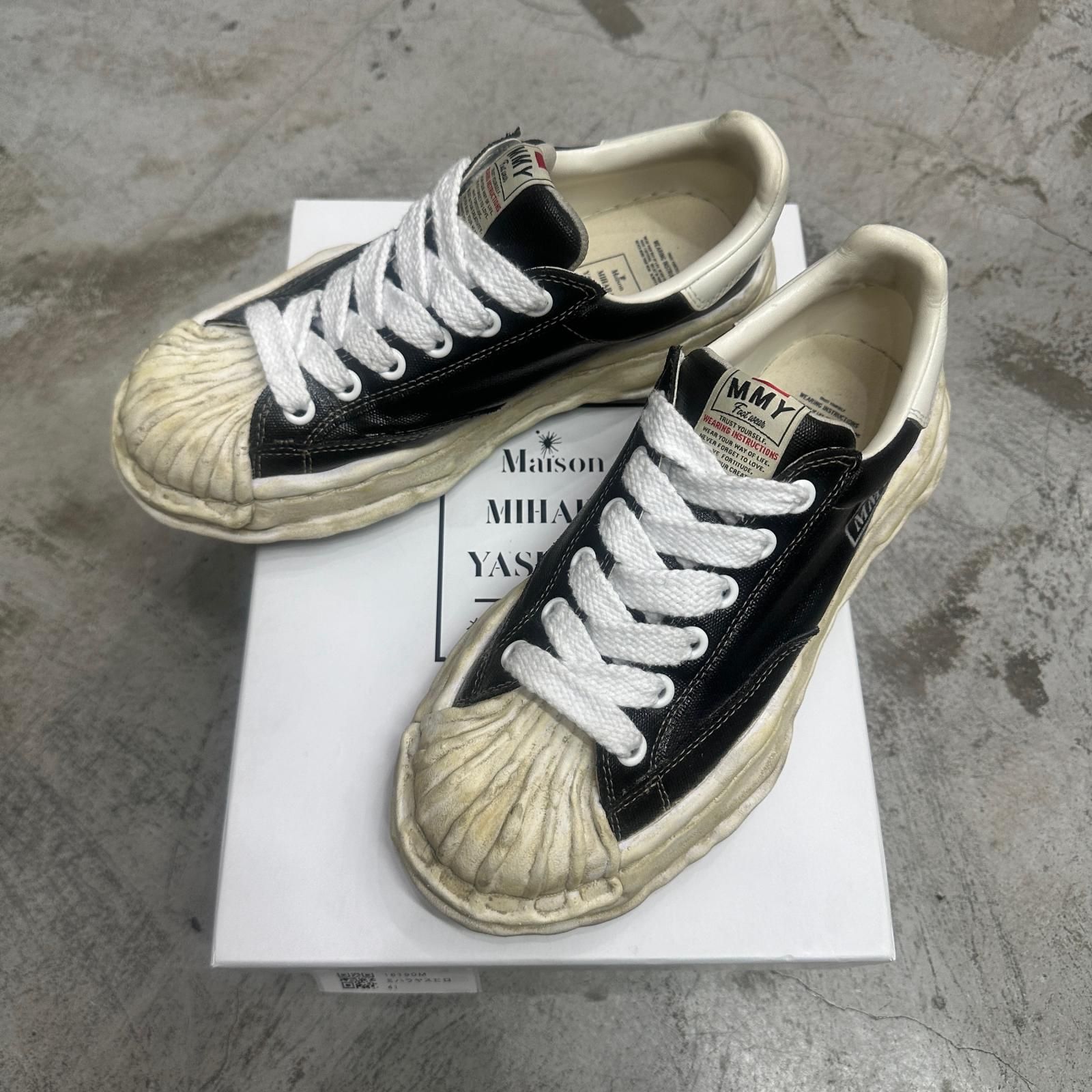 参考上代47300円 Maison MIHARA YASUHIRO BLAKEY SL COATING LO 