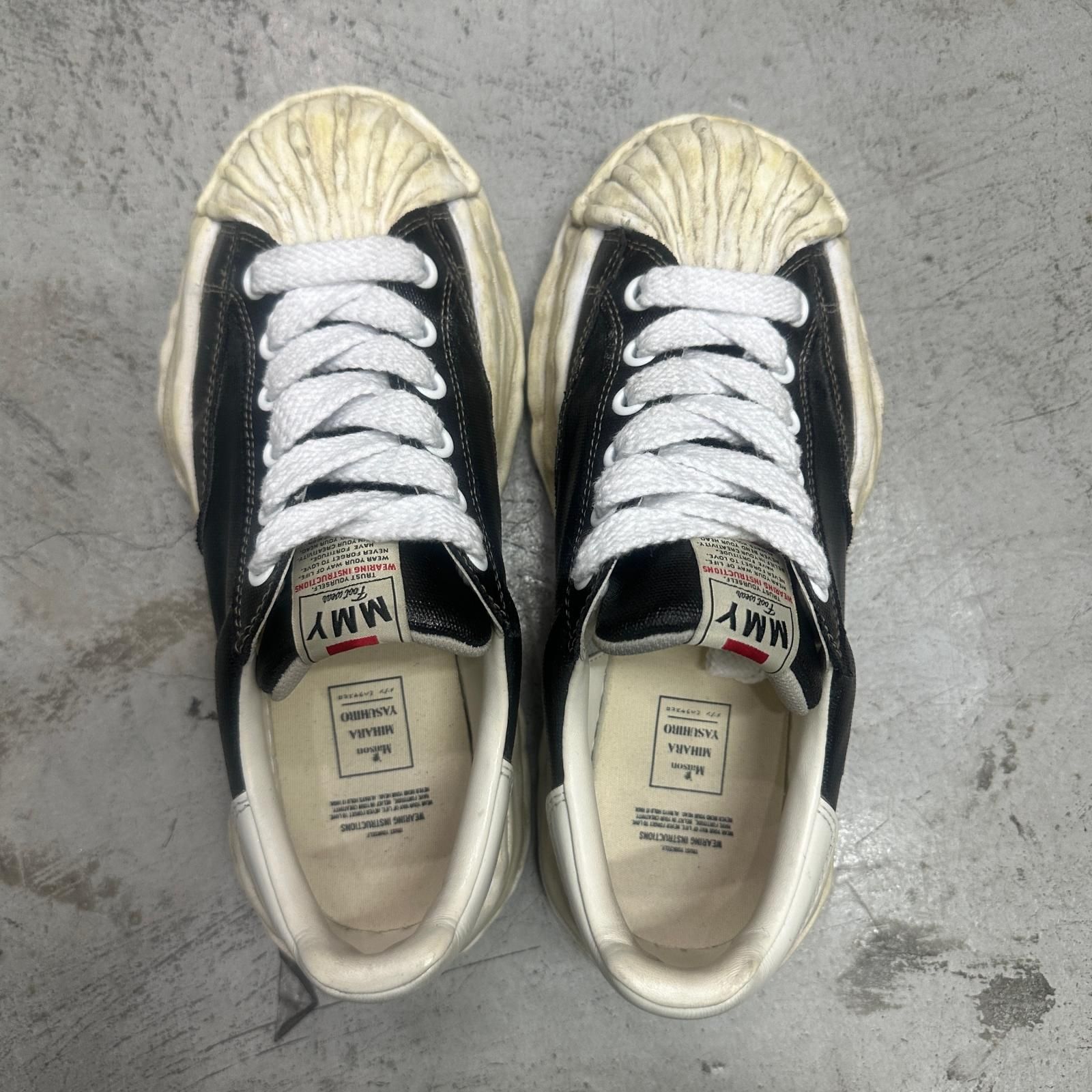 参考上代47300円 Maison MIHARA YASUHIRO BLAKEY SL COATING LO 