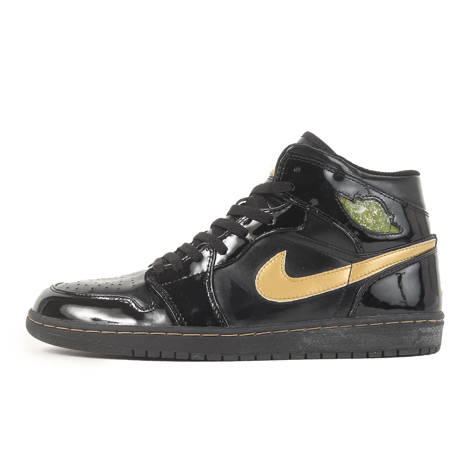 【新品】NIKE ナイキ サイズ:US10.5(28.5cm) | AIR JORDAN 1 RETRO PATENT METALLIC GOLD (2003年製 / 136085-070) | エアジョーダン1 レトロ パテント | スニーカー