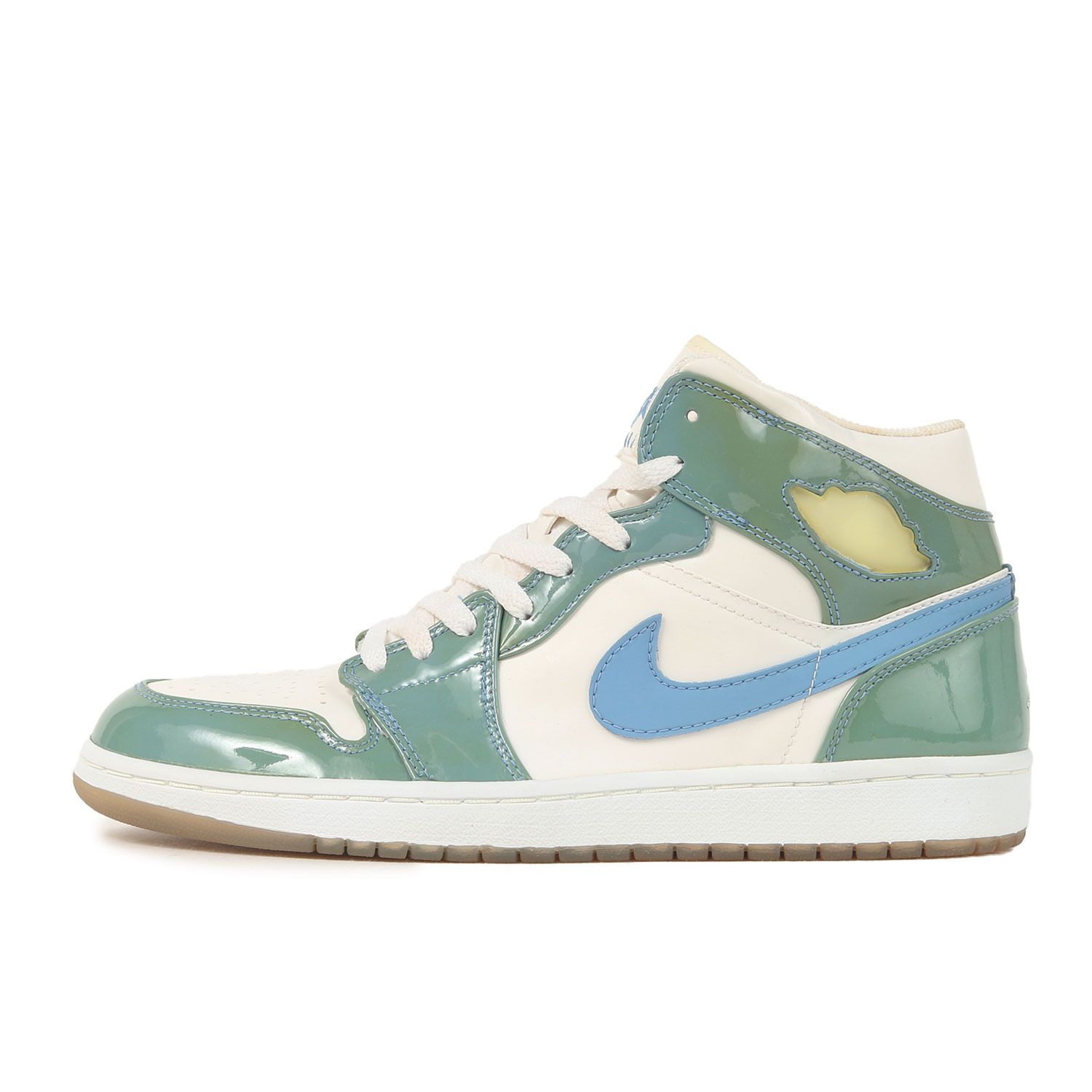 【新品】NIKE ナイキ サイズ:US10.5(28.5cm) | AIR JORDAN 1 RETRO PATENT UNC (2003年製 / 136085-140) | エアジョーダン1 レトロ パテント ノースカロライナ | ホワイト【メンズ】