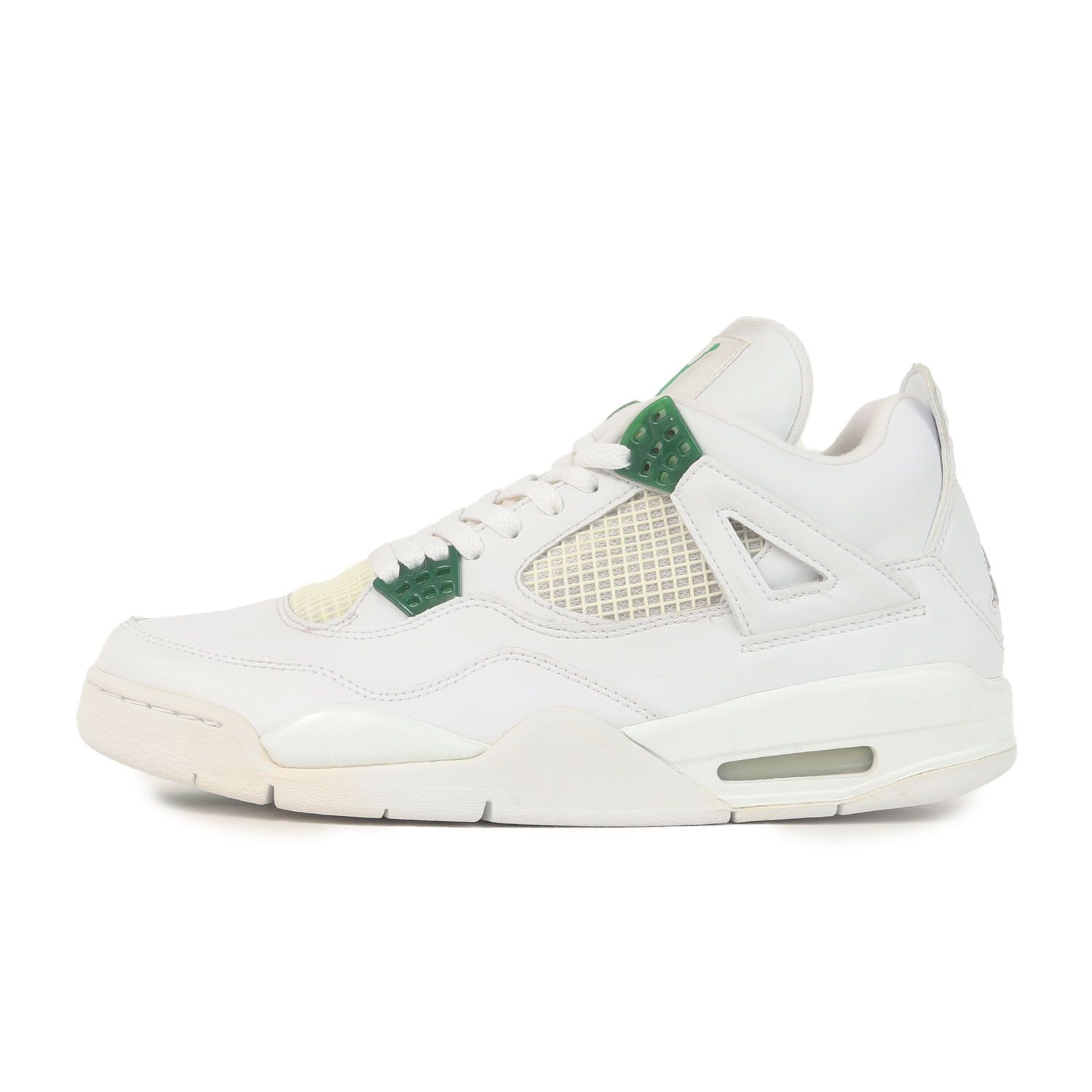 【新品】NIKE ナイキ サイズ:US10(28.0cm) | AIR JORDAN 4 RETRO CHROME CLASSIC GREEN (2004年製 / 308497-101) | エアジョーダン4 レトロ | ホワイト