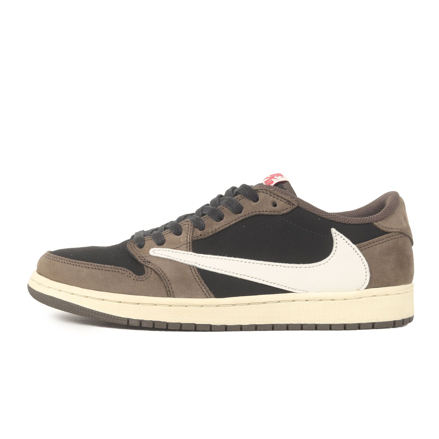 【美品】NIKE ナイキ サイズ:US10(28.0cm) | Travis Scott AIR JORDAN 1 LOW OG SP-T (CQ4277-001) | トラビス・スコット ジョーダン1 ロー | ブラック セイル ダークモカ【中古】