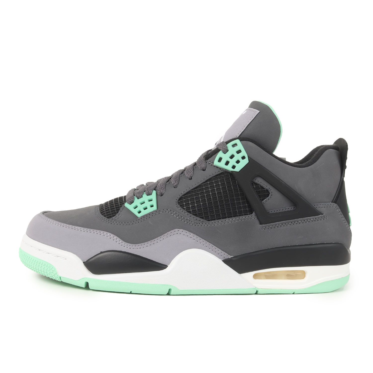 【新品】NIKE ナイキ サイズ:US10.5(28.5cm) | AIR JORDAN 4 RETRO GREEN GLOW (308497-033) | エアジョーダン4 レトロ グリーングロー | ダークグレー グリーングロー